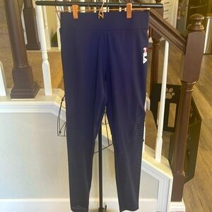 FILA Leggings w/ Sheer Side Panels